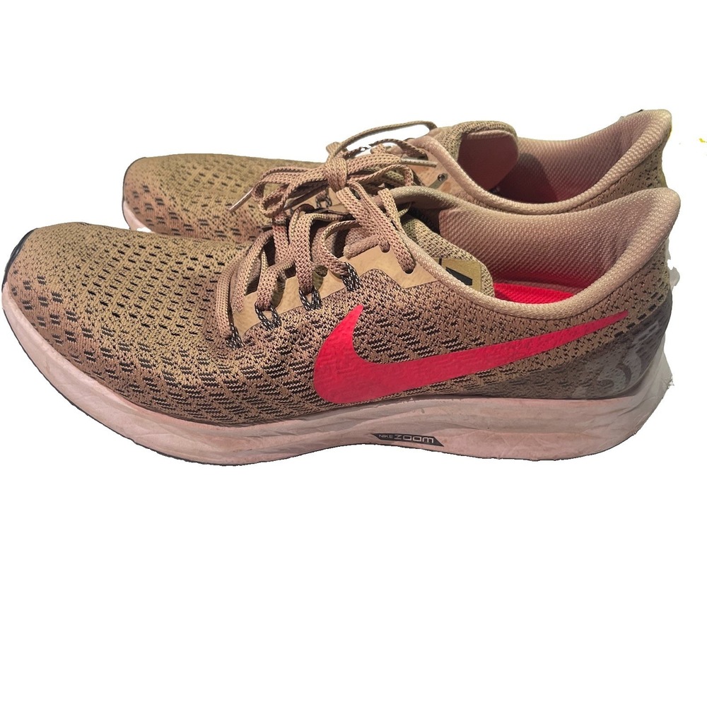 Nike‎ Air Zoom Pegasus 35 Parachute Beige/Red Mens Running Shoes Size 11